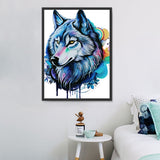 Wolf 5d Diy Diamond Painting Diamant Malerei Set MJ1446