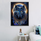Wolf 5d Diy Diamond Painting Diamant Malerei Set MJ1447