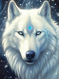 Wolf 5d Diy Diamond Painting Diamant Malerei Set MJ1448