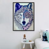 Wolf 5d Diy Diamond Painting Diamant Malerei Set MJ1451
