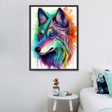 Wolf 5d Diy Diamond Painting Diamant Malerei Set MJ1452
