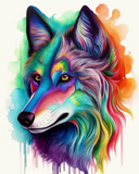 Wolf 5d Diy Diamond Painting Diamant Malerei Set MJ1452