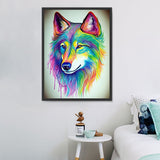 Wolf 5d Diy Diamond Painting Diamant Malerei Set MJ1455