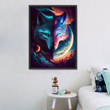 Wolf 5d Diy Diamond Painting Diamant Malerei Set MJ1456