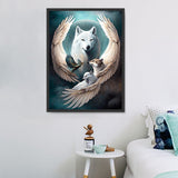 Wolf 5d Diy Diamond Painting Diamant Malerei Set MJ1457