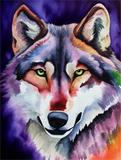 Wolf 5d Diy Diamond Painting Diamant Malerei Set MJ1460
