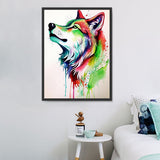 Wolf 5d Diy Diamond Painting Diamant Malerei Set MJ1461