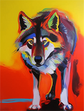 Wolf 5d Diy Diamond Painting Diamant Malerei Set MJ1462