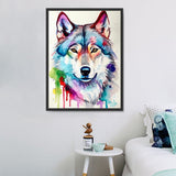 Wolf 5d Diy Diamond Painting Diamant Malerei Set MJ1463