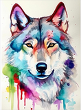 Wolf 5d Diy Diamond Painting Diamant Malerei Set MJ1463