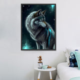 Wolf 5d Diy Diamond Painting Diamant Malerei Set MJ1464