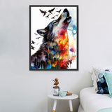 Wolf 5d Diy Diamond Painting Diamant Malerei Set MJ1465
