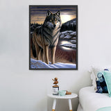 Wolf 5d Diy Diamond Painting Diamant Malerei Set MJ1466