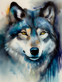 Wolf 5d Diy Diamond Painting Diamant Malerei Set MJ1468