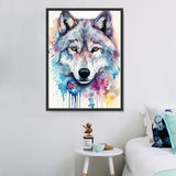 Wolf 5d Diy Diamond Painting Diamant Malerei Set MJ1469
