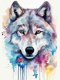 Wolf 5d Diy Diamond Painting Diamant Malerei Set MJ1469