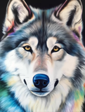 Wolf 5d Diy Diamond Painting Diamant Malerei Set MJ1470