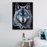 Wolf 5d Diy Diamond Painting Diamant Malerei Set MJ1471