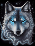 Wolf 5d Diy Diamond Painting Diamant Malerei Set MJ1471