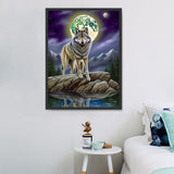 Wolf 5d Diy Diamond Painting Diamant Malerei Set MJ1472