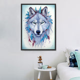 Wolf 5d Diy Diamond Painting Diamant Malerei Set MJ1473