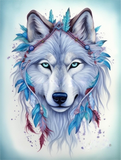 Wolf 5d Diy Diamond Painting Diamant Malerei Set MJ1473