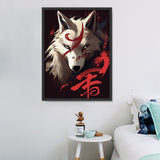Wolf 5d Diy Diamond Painting Diamant Malerei Set MJ1476