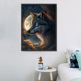 Wolf 5d Diy Diamond Painting Diamant Malerei Set MJ1477
