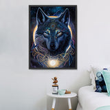 Wolf 5d Diy Diamond Painting Diamant Malerei Set MJ1478