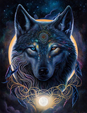 Wolf 5d Diy Diamond Painting Diamant Malerei Set MJ1478