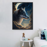 Wolf 5d Diy Diamond Painting Diamant Malerei Set MJ1479