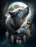 Wolf 5d Diy Diamond Painting Diamant Malerei Set MJ1480