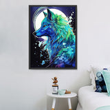 Wolf 5d Diy Diamond Painting Diamant Malerei Set MJ1481