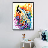 Wolf 5d Diy Diamond Painting Diamant Malerei Set MJ1483