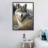 Wolf 5d Diy Diamond Painting Diamant Malerei Set MJ1485