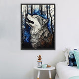 Wolf 5d Diy Diamond Painting Diamant Malerei Set MJ1486