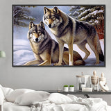 Wolf 5d Diy Diamond Painting Diamant Malerei Set MJ1487
