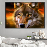 Wolf 5d Diy Diamond Painting Diamant Malerei Set MJ1489