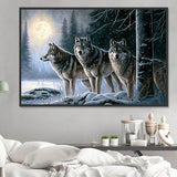 Wolf 5d Diy Diamond Painting Diamant Malerei Set MJ1493