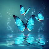 Schmetterling 5d Diy Diamond Painting Diamant Malerei Set MJ1500