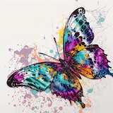 Schmetterling 5d Diy Diamond Painting Diamant Malerei Set MJ1501