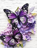 Schmetterling 5d Diy Diamond Painting Diamant Malerei Set MJ1524