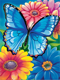 Schmetterling 5d Diy Diamond Painting Diamant Malerei Set MJ1525