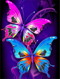 Schmetterling 5d Diy Diamond Painting Diamant Malerei Set MJ1528