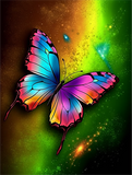 Schmetterling 5d Diy Diamond Painting Diamant Malerei Set MJ1535