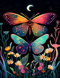 Schmetterling 5d Diy Diamond Painting Diamant Malerei Set MJ1550