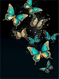 Schmetterling 5d Diy Diamond Painting Diamant Malerei Set MJ1559