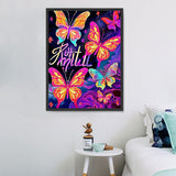 Schmetterling 5d Diy Diamond Painting Diamant Malerei Set MJ1577