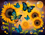 Schmetterling 5d Diy Diamond Painting Diamant Malerei Set MJ1583