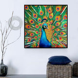 Pfau 5d Diy Diamond Painting Diamant Malerei Set MJ1585